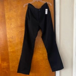 Mens gap 36x34 staight chino black nwt